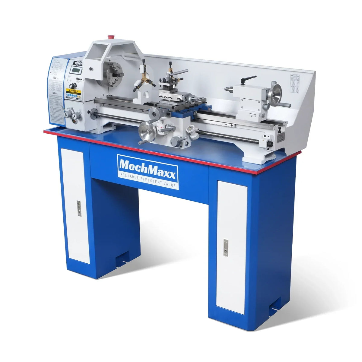 1.5‘’ Spindle Bore Metal Lathe Machine 10'' x 30'' High Precision Brushless Motor Benchtop 0-2000 RPM  Variable Speed Metal Working Machine