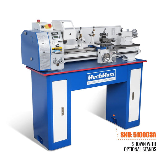 1.5‘’ Spindle Bore Metal Lathe Machine 10'' x 30'' High Precision Brushless Motor Benchtop 0-2000 RPM  Variable Speed Metal Working Machine