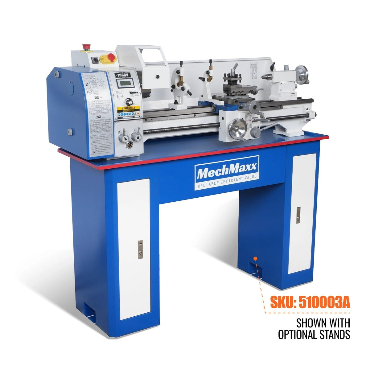 1.5‘’ Spindle Bore Metal Lathe Machine 10'' x 30'' High Precision Brushless Motor Benchtop 0-2000 RPM  Variable Speed Metal Working Machine 1.5HP Small Lathe without Stand 1030V