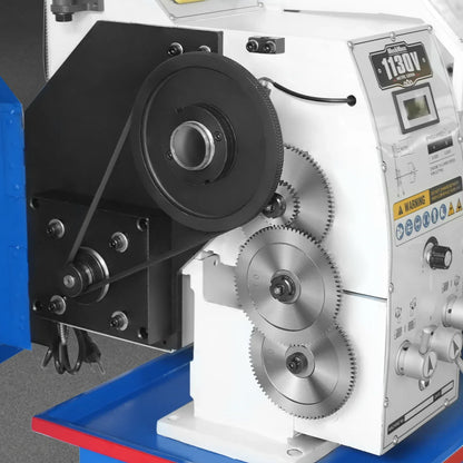 Metal Lathe Machine 11'' x 30'' High Precision Benchtop Brushless Motor 0-2000 RPM Variable Speed Metal Working Machine 2HP Small Lathe without Stand 1130V
