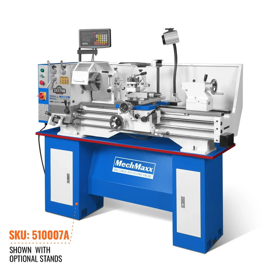 Full Norton Gear Box 13" x 37" Industrial Heavy Duty Bench Metal Lathe  1.5HP/1100W Metal Working Lathe High Precision 64-1500 RPM Variable Speed 1337GN
