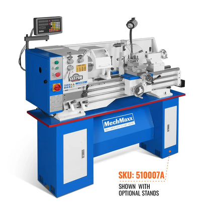 Full Norton Gear Box 13" x 37" Industrial Heavy Duty Bench Metal Lathe  1.5HP/1100W Metal Working Lathe High Precision 64-1500 RPM Variable Speed 1337GN