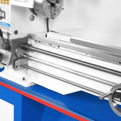Full Norton Gear Box 13" x 37" Industrial Heavy Duty Bench Metal Lathe  1.5HP/1100W Metal Working Lathe High Precision 64-1500 RPM Variable Speed 1337GN