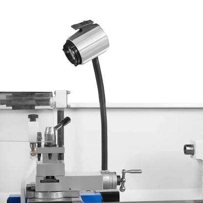 13" x 37" Industrial Heavy Duty Bench Metal Lathe 1.5HP/1100W Metal Working Lathe High Precision 64-1500 RPM Variable Speed with Four-axis sliding system 1337G4
