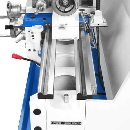 13" x 37" Industrial Heavy Duty Bench Metal Lathe 1.5HP/1100W Metal Working Lathe High Precision 64-1500 RPM Variable Speed with Four-axis sliding system 1337G4