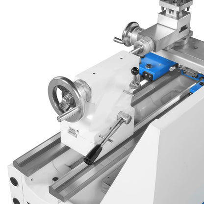 13" x 37" Industrial Heavy Duty Bench Metal Lathe 1.5HP/1100W Metal Working Lathe High Precision 64-1500 RPM Variable Speed with Four-axis sliding system 1337G4