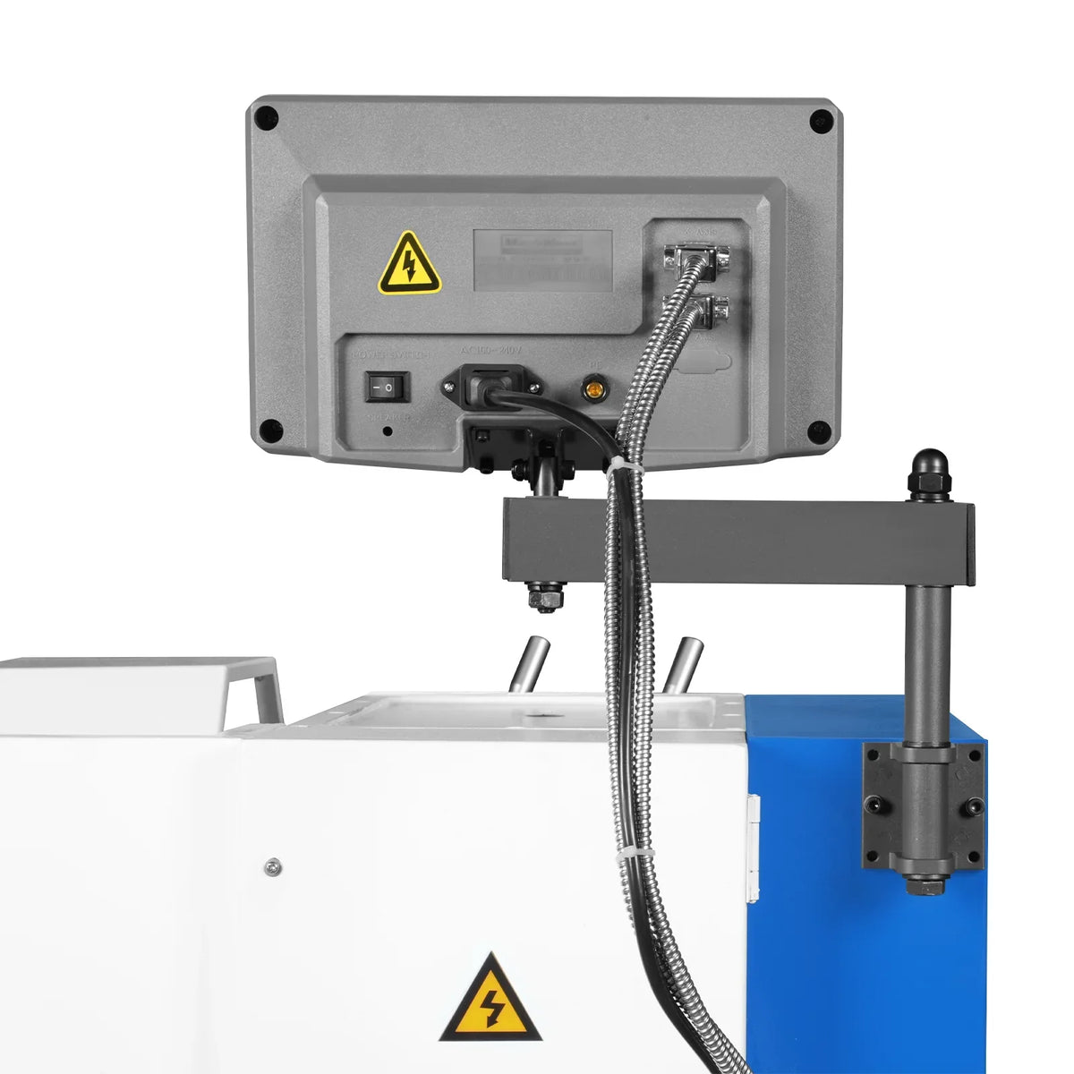 13" x 37" Industrial Heavy Duty Bench Metal Lathe 1.5HP/1100W Metal Working Lathe High Precision 64-1500 RPM Variable Speed with Four-axis sliding system 1337G4