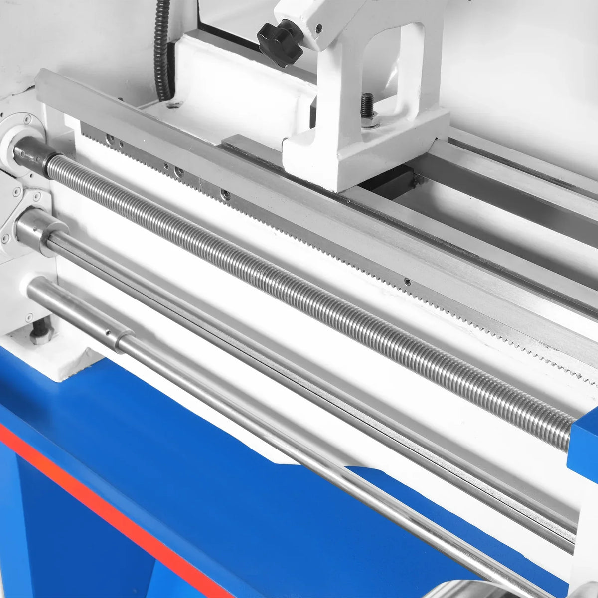 13" x 37" Industrial Heavy Duty Bench Metal Lathe 1.5HP/1100W Metal Working Lathe High Precision 64-1500 RPM Variable Speed with Four-axis sliding system 1337G4