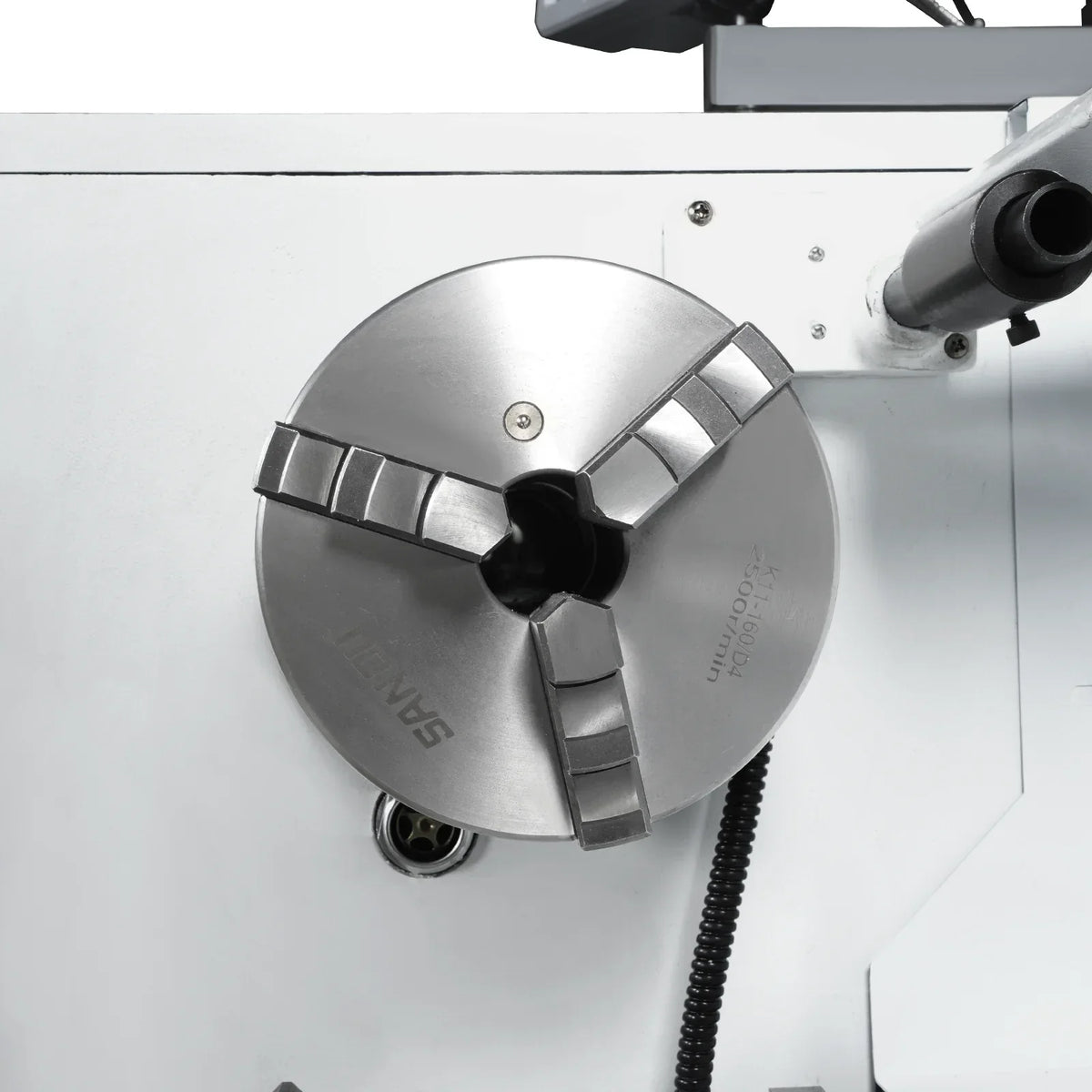 13" x 37" Industrial Heavy Duty Bench Metal Lathe 1.5HP/1100W Metal Working Lathe High Precision 64-1500 RPM Variable Speed with Four-axis sliding system 1337G4
