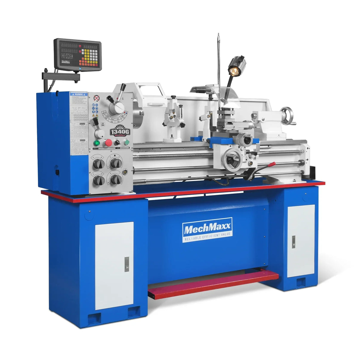 13" x 40" Industrial Heavy Duty Bench Metal Lathe 2HP/1500W Metal Working Lathe High Precision 70-2000 RPM Variable Speed with Four-axis sliding system 1340G