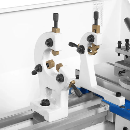 10'' x 22'' Industrial Metal Lathe Machine with DRO High Precision Benchtop 1.5HP Brushless Motor 0-2000 RPM Variable Speed Metal Working Machine Small Lathe without Stand 1022VD
