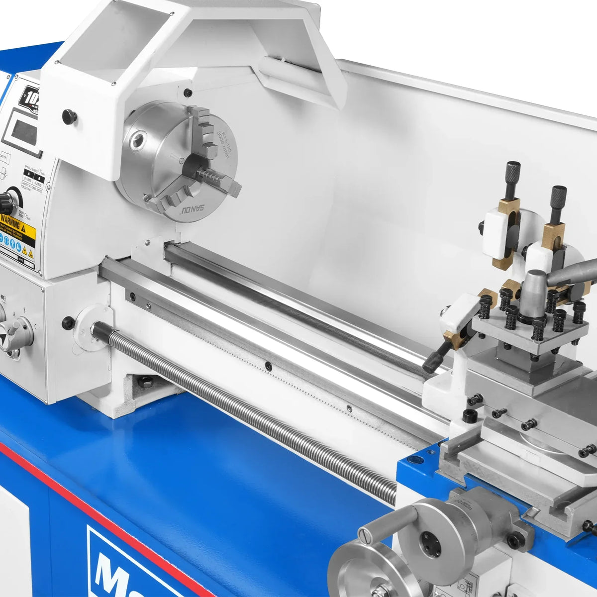 10'' x 22'' Industrial Metal Lathe Machine with DRO High Precision Benchtop 1.5HP Brushless Motor 0-2000 RPM Variable Speed Metal Working Machine Small Lathe without Stand 1022VD
