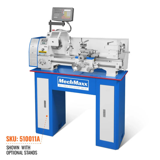 10'' x 22'' Industrial Metal Lathe Machine with DRO High Precision Benchtop 1.5HP Brushless Motor 0-2000 RPM Variable Speed Metal Working Machine Small Lathe without Stand 1022VD