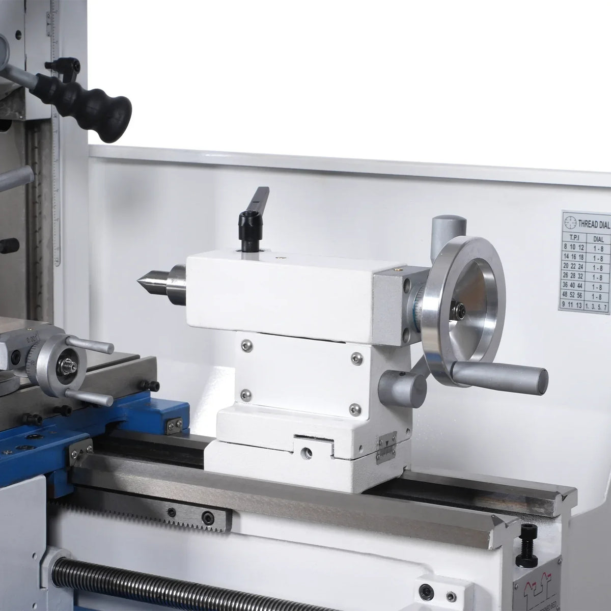 1.5 HP 10'' x 30'' Combination Lathe Milling Drilling Machine, 1.5'' Spindle Bore, 0-2000 RPM Variable Speed, High Precision Benchtop Lathe for Metalworking – Without Stand 1030VC