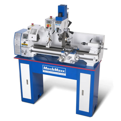 1.5 HP 10'' x 30'' Combination Lathe Milling Drilling Machine, 1.5'' Spindle Bore, 0-2000 RPM Variable Speed, High Precision Benchtop Lathe for Metalworking – Without Stand 1030VC