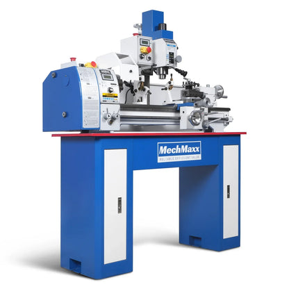 1.5 HP 10'' x 30'' Combination Lathe Milling Drilling Machine, 1.5'' Spindle Bore, 0-2000 RPM Variable Speed, High Precision Benchtop Lathe for Metalworking – Without Stand 1030VC