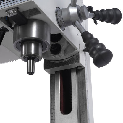6"x20'' Benchtop Mill Drill Machine with DRO Brushless Motor, Variable Speed, R8 Spindle, 1 HP, 110V, Compact Milling Drilling Tool for Garage Shop, DIY Metalworking without Stand VM18LD