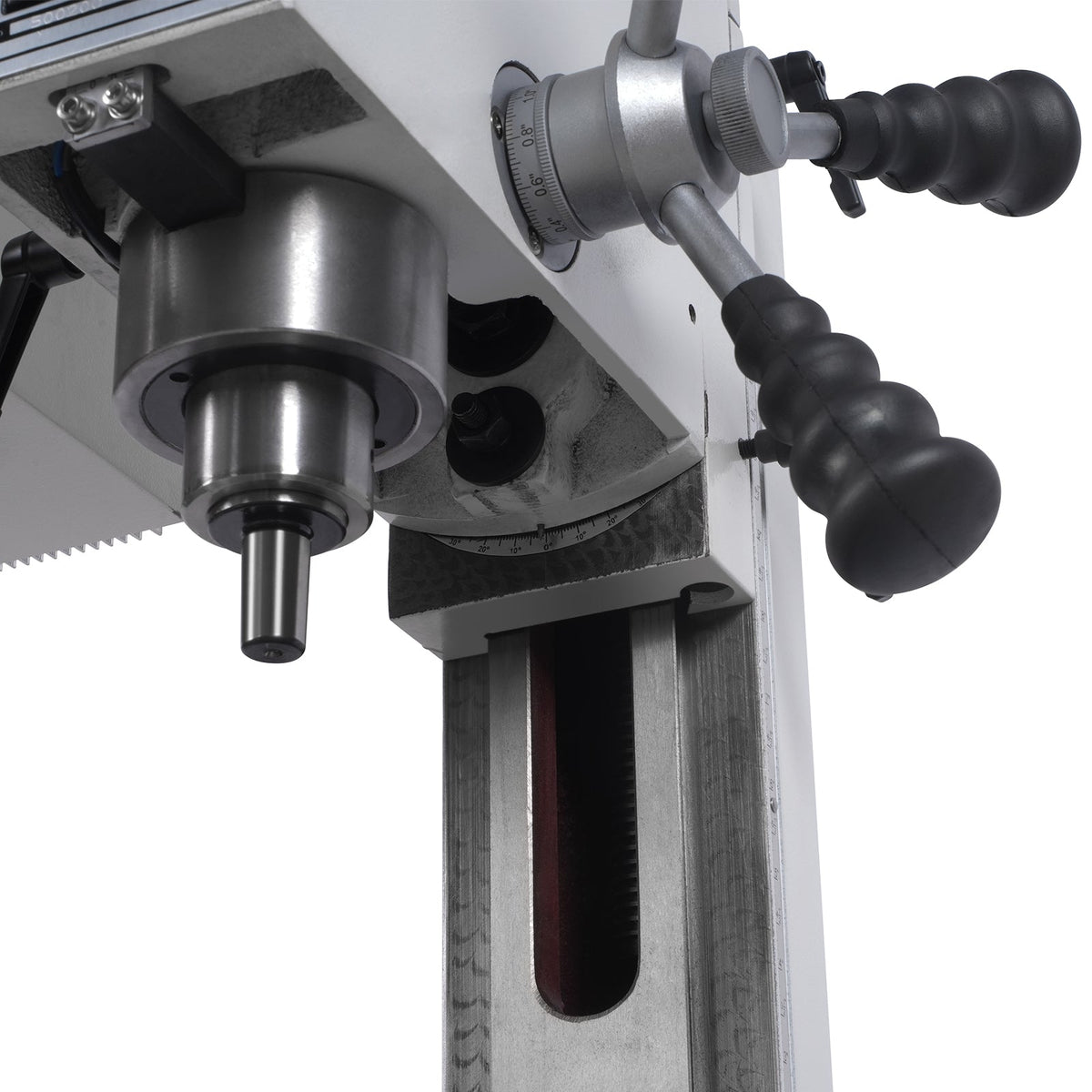 6"x20'' Benchtop Mill Drill Machine, Variable Speed, R8 Spindle, 1 HP, 110V, Brushless Motor Compact Milling Drilling Tool for Garage Shop