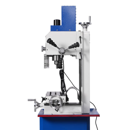 6"x20'' Benchtop Mill Drill Machine, Variable Speed, R8 Spindle, 1 HP, 110V, Brushless Motor Compact Milling Drilling Tool for Garage Shop
