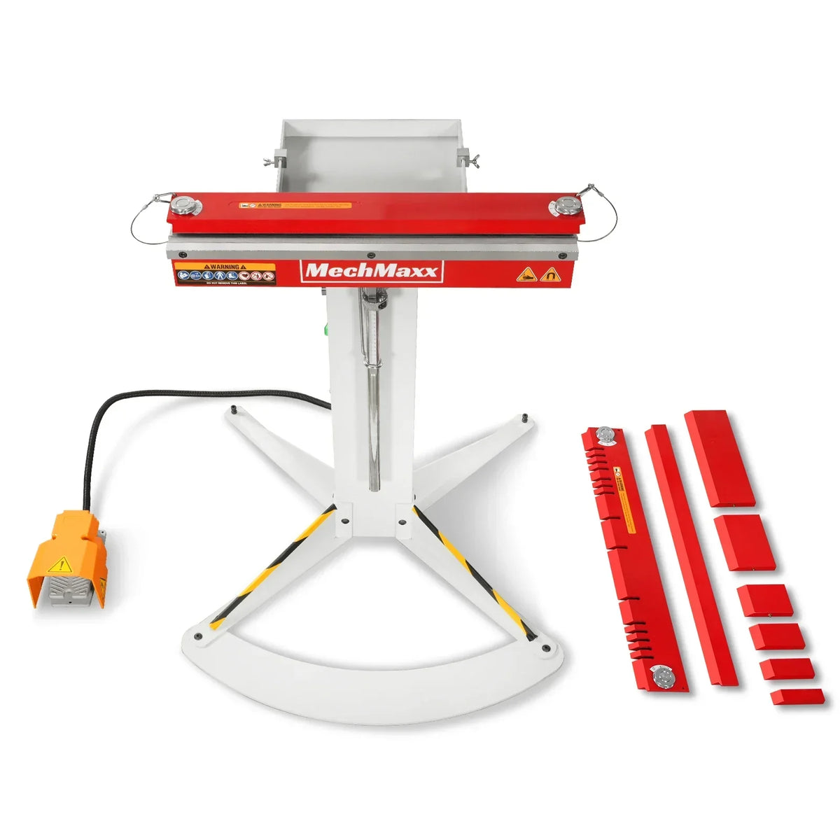 24'' Industrial Magnetic Pan and BOX Heavy Duty Sheet Metal Brake 20 Gauge Capacity Shear Press Brake,  MSMB650E-R