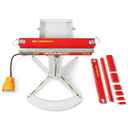 24'' Industrial Magnetic Pan and BOX Heavy Duty Sheet Metal Brake 20 Gauge Capacity Shear Press Brake,  MSMB650E-R