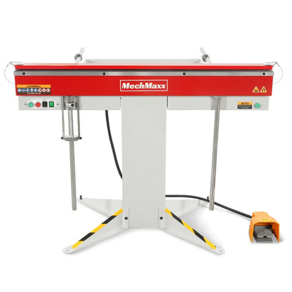 48'' Industrial Magnetic Pan and BOX Heavy Duty Sheet Metal Brake 20 Gauge Capacity Shear Press Brake,  MSMB1250E-R