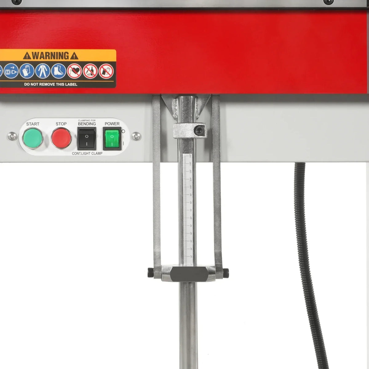 48'' Industrial Magnetic Pan and BOX Heavy Duty Sheet Metal Brake 20 Gauge Capacity Shear Press Brake,  MSMB1250E-R