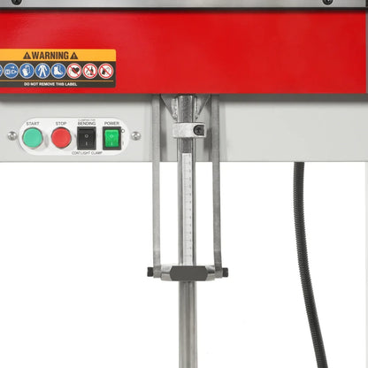 48'' Industrial Magnetic Pan and BOX Heavy Duty Sheet Metal Brake 20 Gauge Capacity Shear Press Brake,  MSMB1250E-R