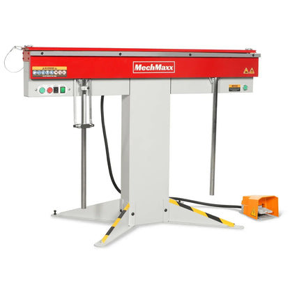 48'' Industrial Magnetic Pan and BOX Heavy Duty Sheet Metal Brake 20 Gauge Capacity Shear Press Brake,  MSMB1250E-R