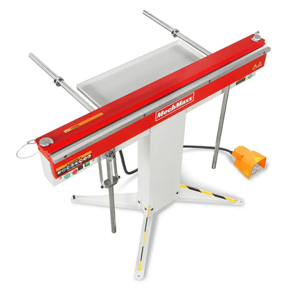 48'' Industrial Magnetic Pan and BOX Heavy Duty Sheet Metal Brake 20 Gauge Capacity Shear Press Brake,  MSMB1250E-R