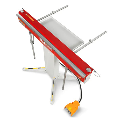 48'' Industrial Magnetic Pan and BOX Heavy Duty Sheet Metal Brake 20 Gauge Capacity Shear Press Brake,  MSMB1250E-R