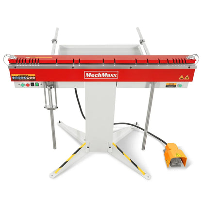 48'' Industrial Magnetic Pan and BOX Heavy Duty Sheet Metal Brake 20 Gauge Capacity Shear Press Brake,  MSMB1250E-R