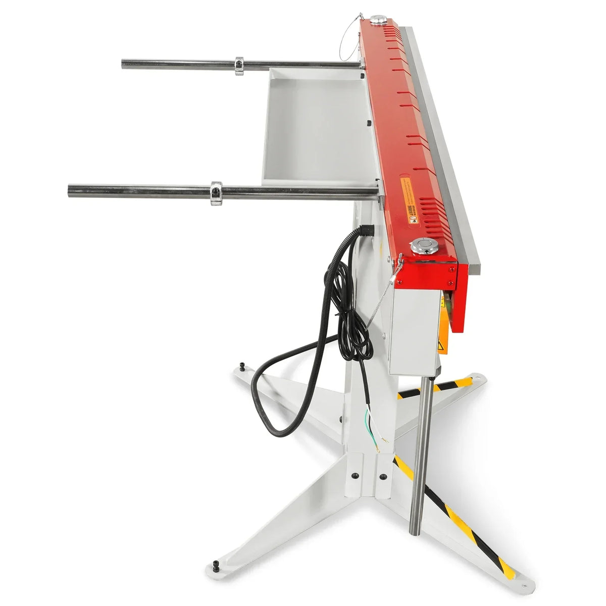 48'' Industrial Magnetic Pan and BOX Heavy Duty Sheet Metal Brake 20 Gauge Capacity Shear Press Brake,  MSMB1250E-R