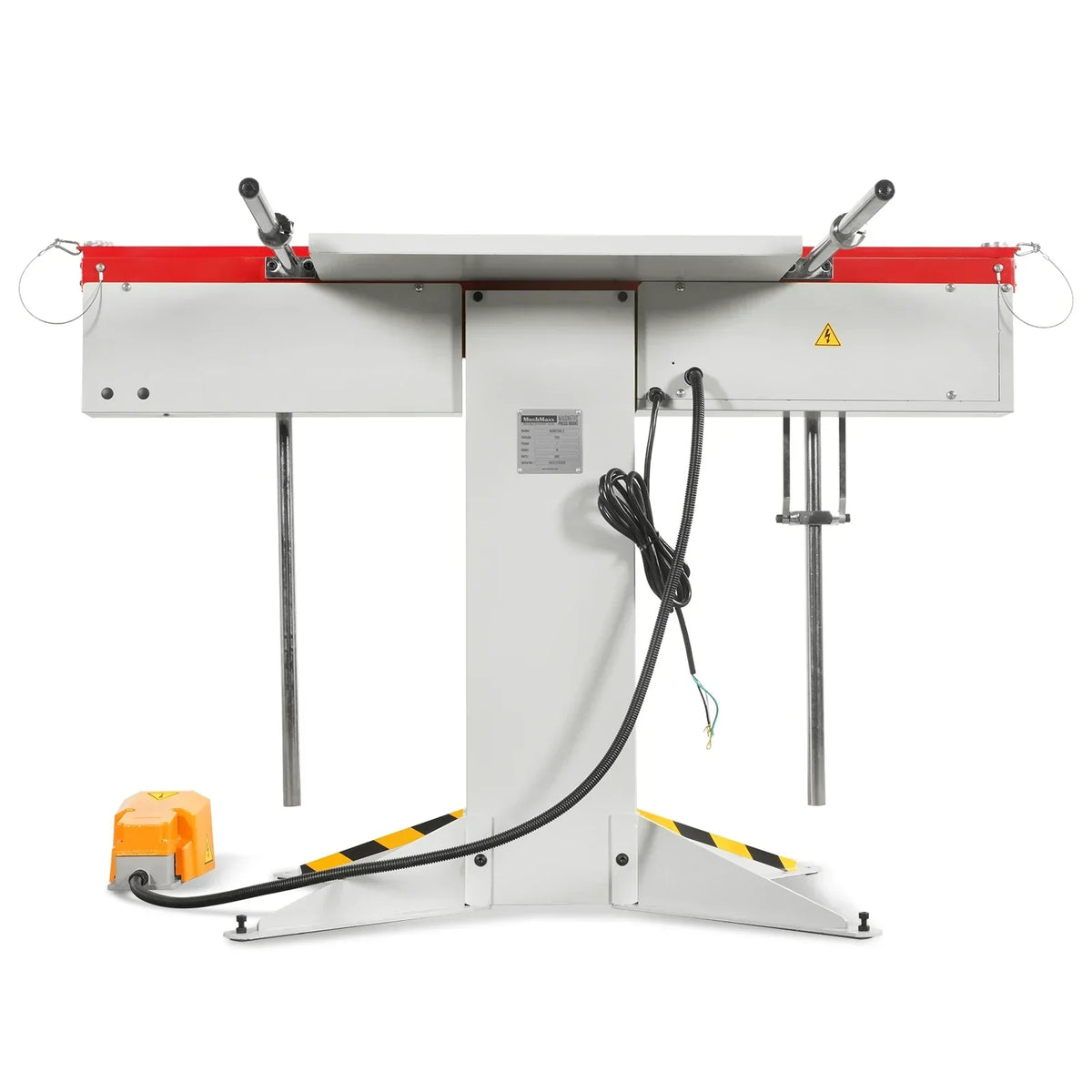 48'' Industrial Magnetic Pan and BOX Heavy Duty Sheet Metal Brake 20 Gauge Capacity Shear Press Brake,  MSMB1250E-R