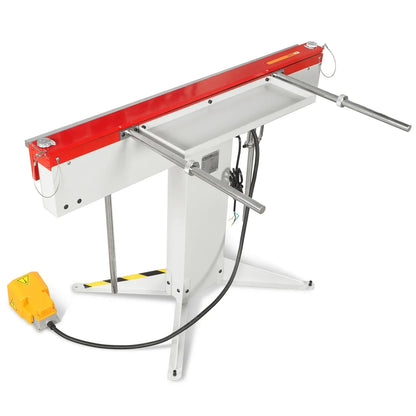 48'' Industrial Magnetic Pan and BOX Heavy Duty Sheet Metal Brake 20 Gauge Capacity Shear Press Brake,  MSMB1250E-R