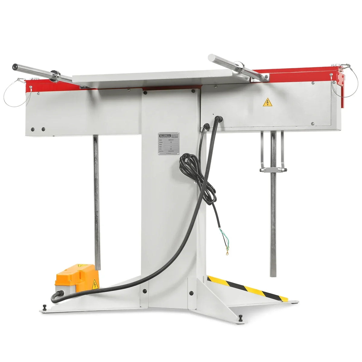 48'' Industrial Magnetic Pan and BOX Heavy Duty Sheet Metal Brake 20 Gauge Capacity Shear Press Brake,  MSMB1250E-R