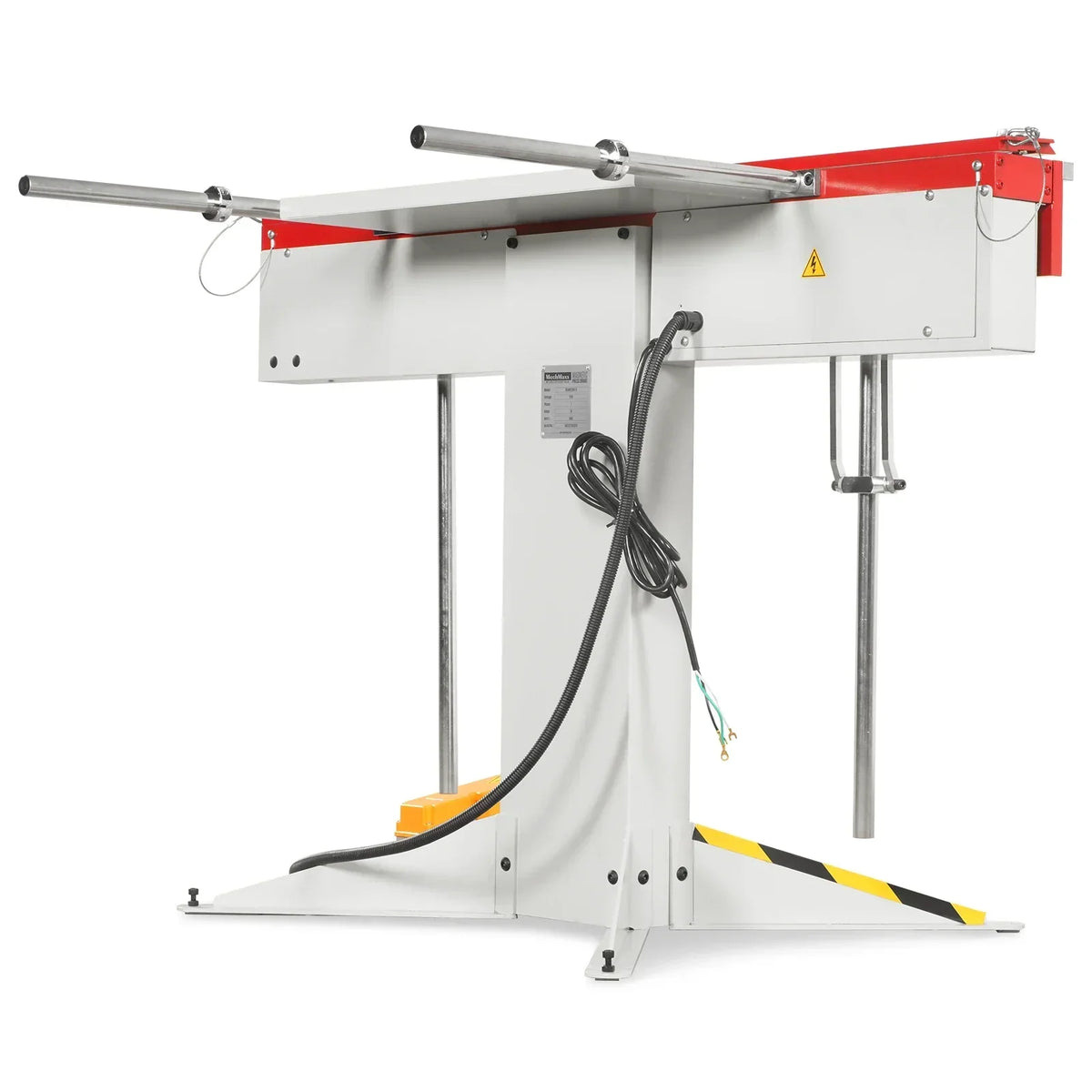 48'' Industrial Magnetic Pan and BOX Heavy Duty Sheet Metal Brake 20 Gauge Capacity Shear Press Brake,  MSMB1250E-R