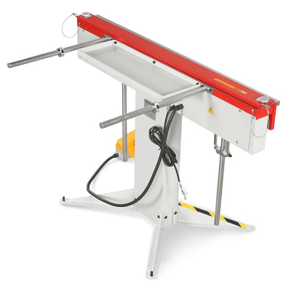 48'' Industrial Magnetic Pan and BOX Heavy Duty Sheet Metal Brake 20 Gauge Capacity Shear Press Brake,  MSMB1250E-R