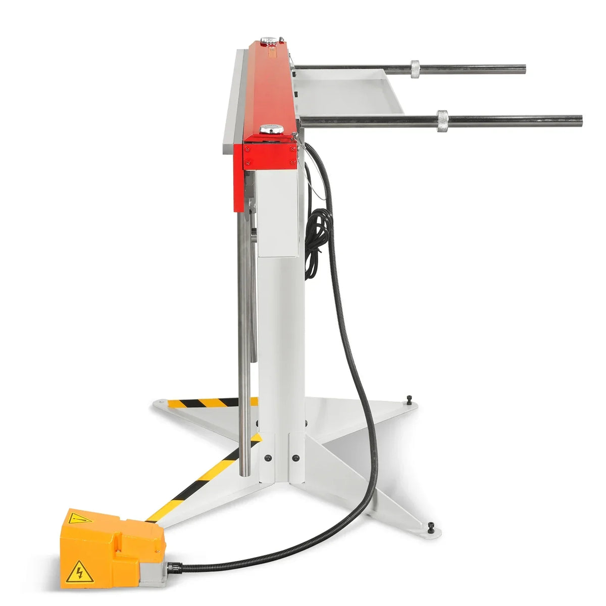 48'' Industrial Magnetic Pan and BOX Heavy Duty Sheet Metal Brake 20 Gauge Capacity Shear Press Brake,  MSMB1250E-R