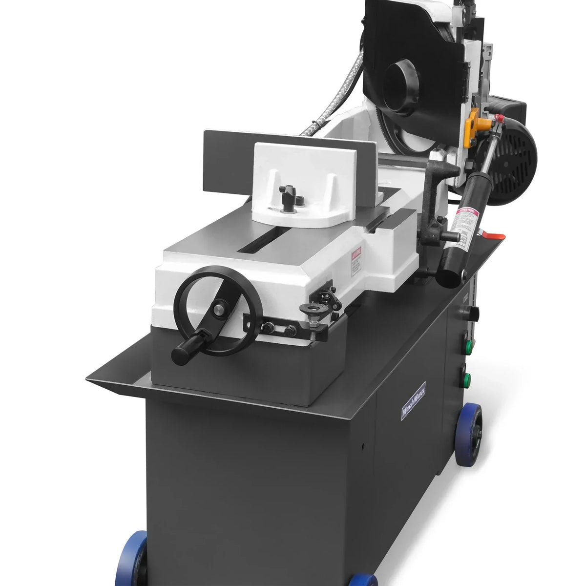 7" x 12" Metal Band Saw, 1.5 HP 115V/230V Dual Voltage 4-Speed Horizontal Vertical Bandsaw with Hydraulic Downfeed, Coolant System & Adjustable Angle Cutting for Steel, Aluminum, Pipe & Structural Metal BS-712N