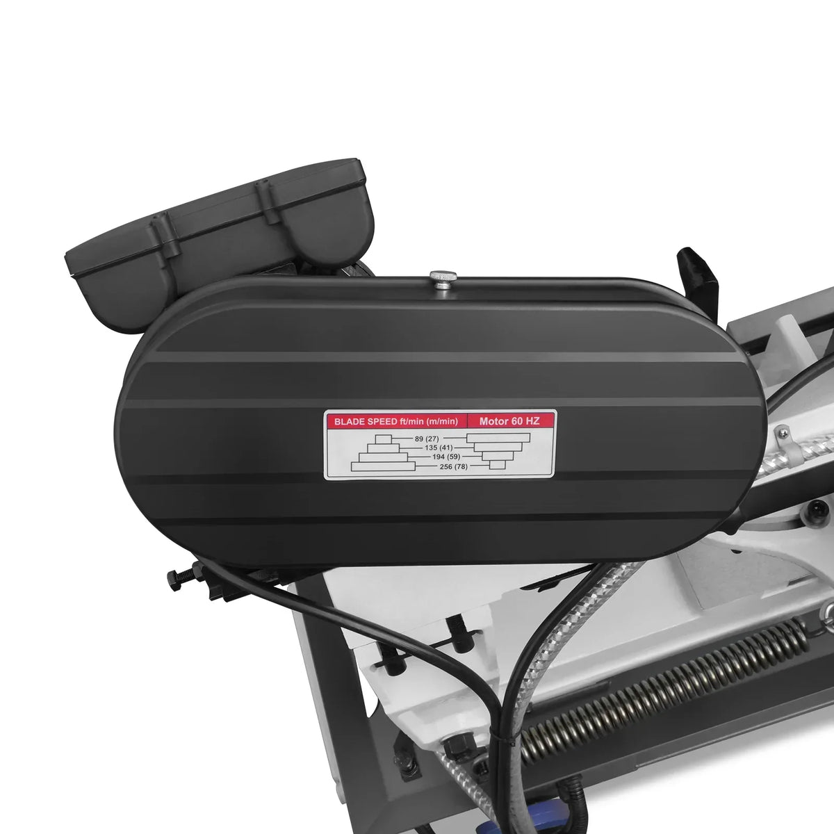 7" x 12" Metal Band Saw, 1.5 HP 115V/230V Dual Voltage 4-Speed Horizontal Vertical Bandsaw with Hydraulic Downfeed, Coolant System & Adjustable Angle Cutting for Steel, Aluminum, Pipe & Structural Metal BS-712N