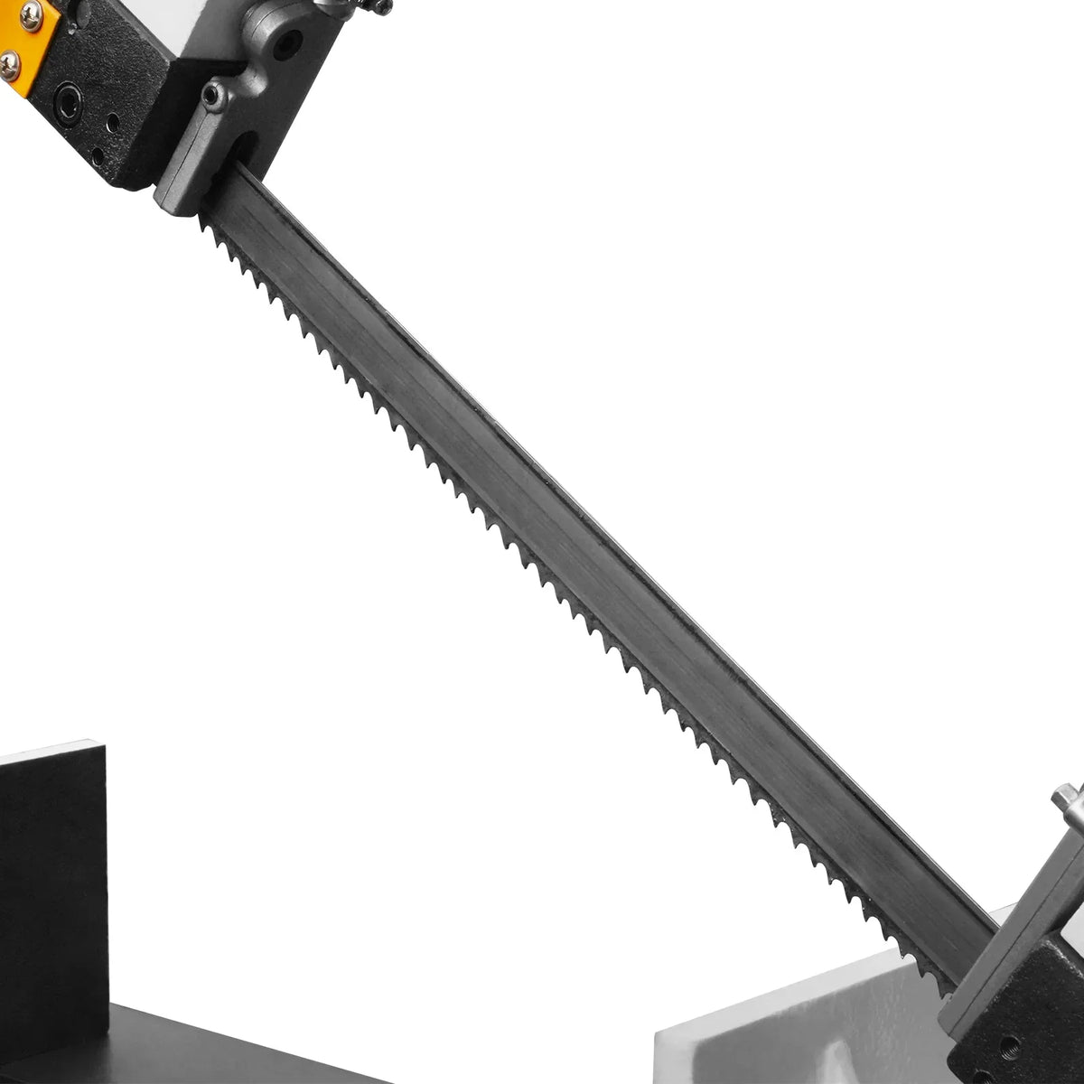 Metal Cutting Band Saw, 10" Round / 18"x5" Rectangular Capacity, 2HP 1.5kW Motor, 4-Speed (35-114 MPM), Horizontal Bandsaw with 0-45° Swivel, Hydraulic Downfeed, 230V 1PH 60Hz, Industrial Grade for Steel, Aluminum & Alloys BS-1018B