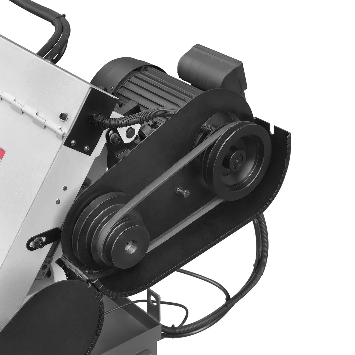 Metal Cutting Band Saw, 10" Round / 18"x5" Rectangular Capacity, 2HP 1.5kW Motor, 4-Speed (35-114 MPM), Horizontal Bandsaw with 0-45° Swivel, Hydraulic Downfeed, 230V 1PH 60Hz, Industrial Grade for Steel, Aluminum & Alloys BS-1018B