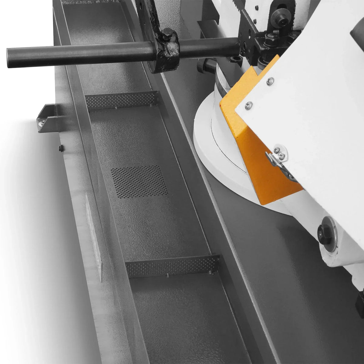 MechMaxx Metal Cutting Band Saw 10 Inch Horizontal Bandsaw 2HP 220V 60Hz 1PH 0‑45° Mitering Hydraulic Down Feed Built‑in Coolant System for Steel Aluminum Alloy Metal Fabrication BS-1018R