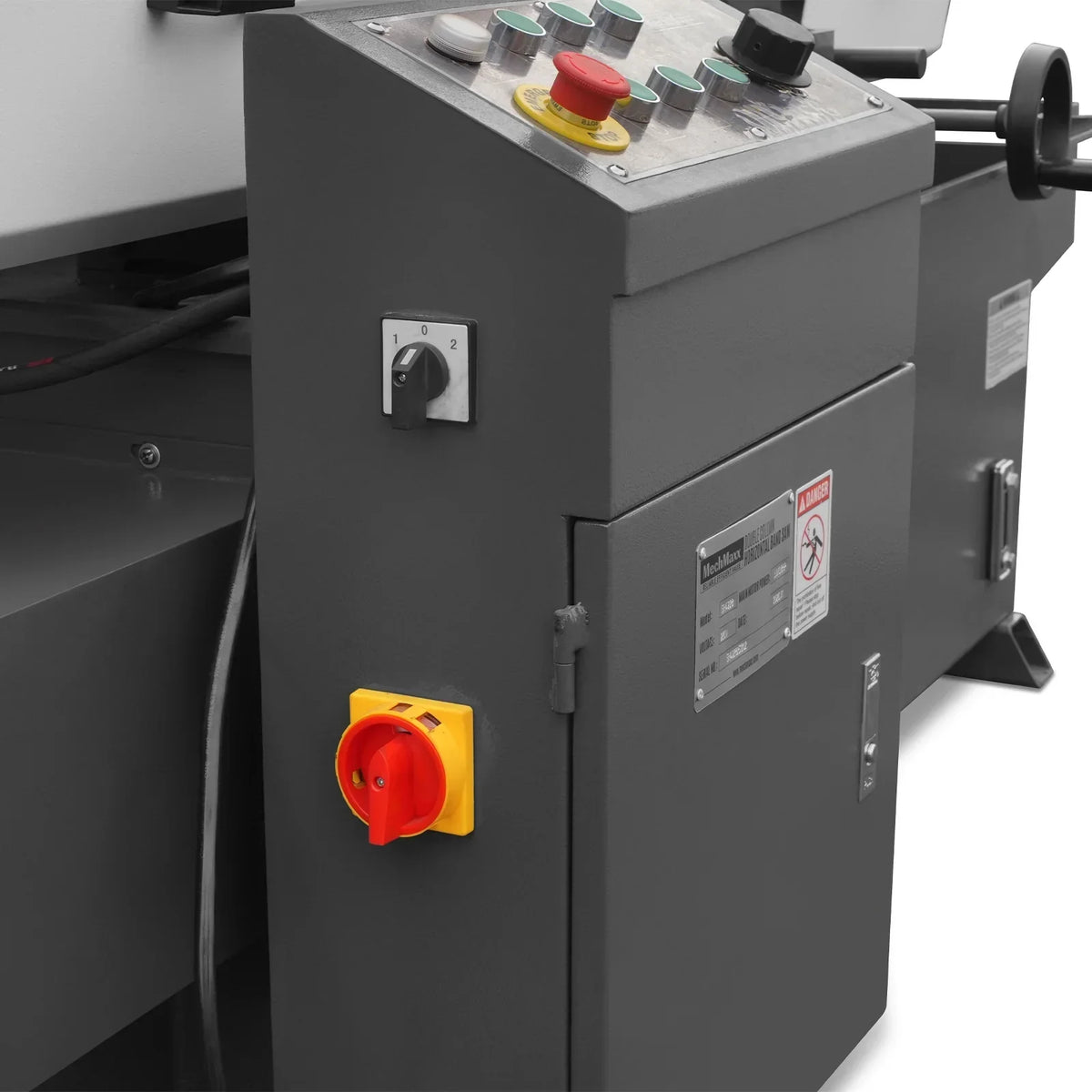11" Double Column Horizontal Metal Cutting Band Saw, 2-Speed, Hydraulic Feed, 2.8kW Industrial Saw GH4228