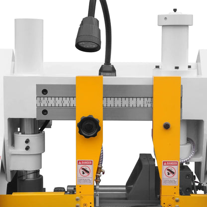 11" Double Column Horizontal Metal Cutting Band Saw, 2-Speed, Hydraulic Feed, 2.8kW Industrial Saw GH4228