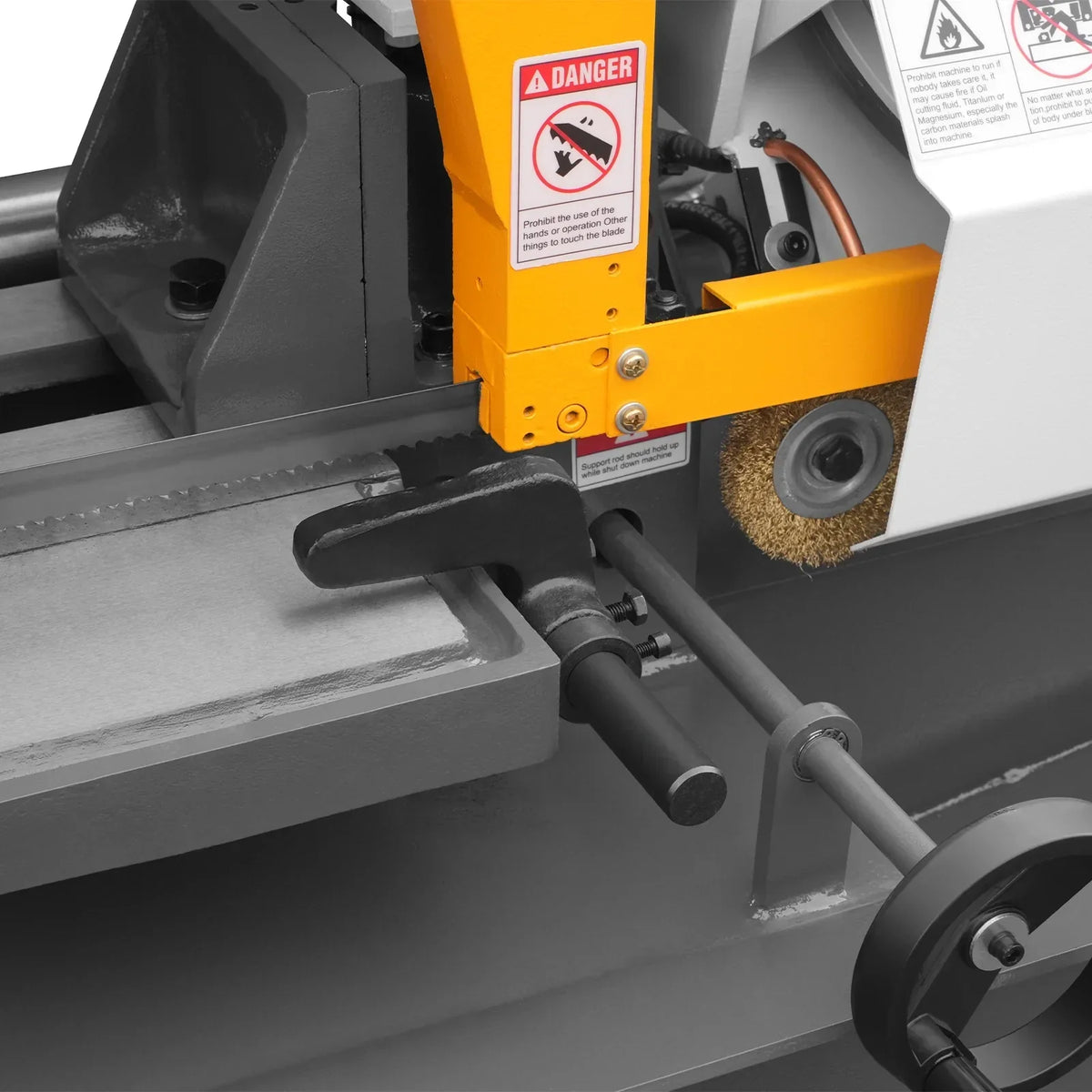 11" Double Column Horizontal Metal Cutting Band Saw, 2-Speed, Hydraulic Feed, 2.8kW Industrial Saw GH4228