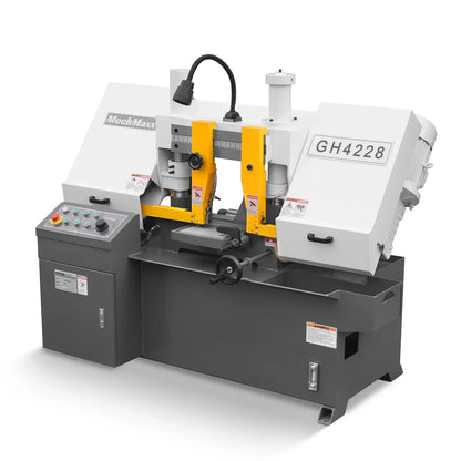 11" Double Column Horizontal Metal Cutting Band Saw, 2-Speed, Hydraulic Feed, 2.8kW Industrial Saw GH4228