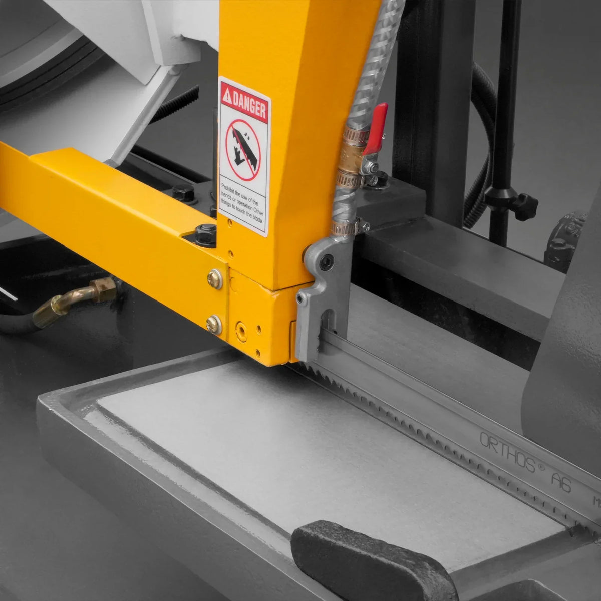 13" Double Column Horizontal Metal Cutting Band Saw | Hydraulic Feed | 2‑Speed | 2.2/2.8kW Industrial Metal Saw for Fabrication, Steel, Alloy, Carbon Steel GH4235