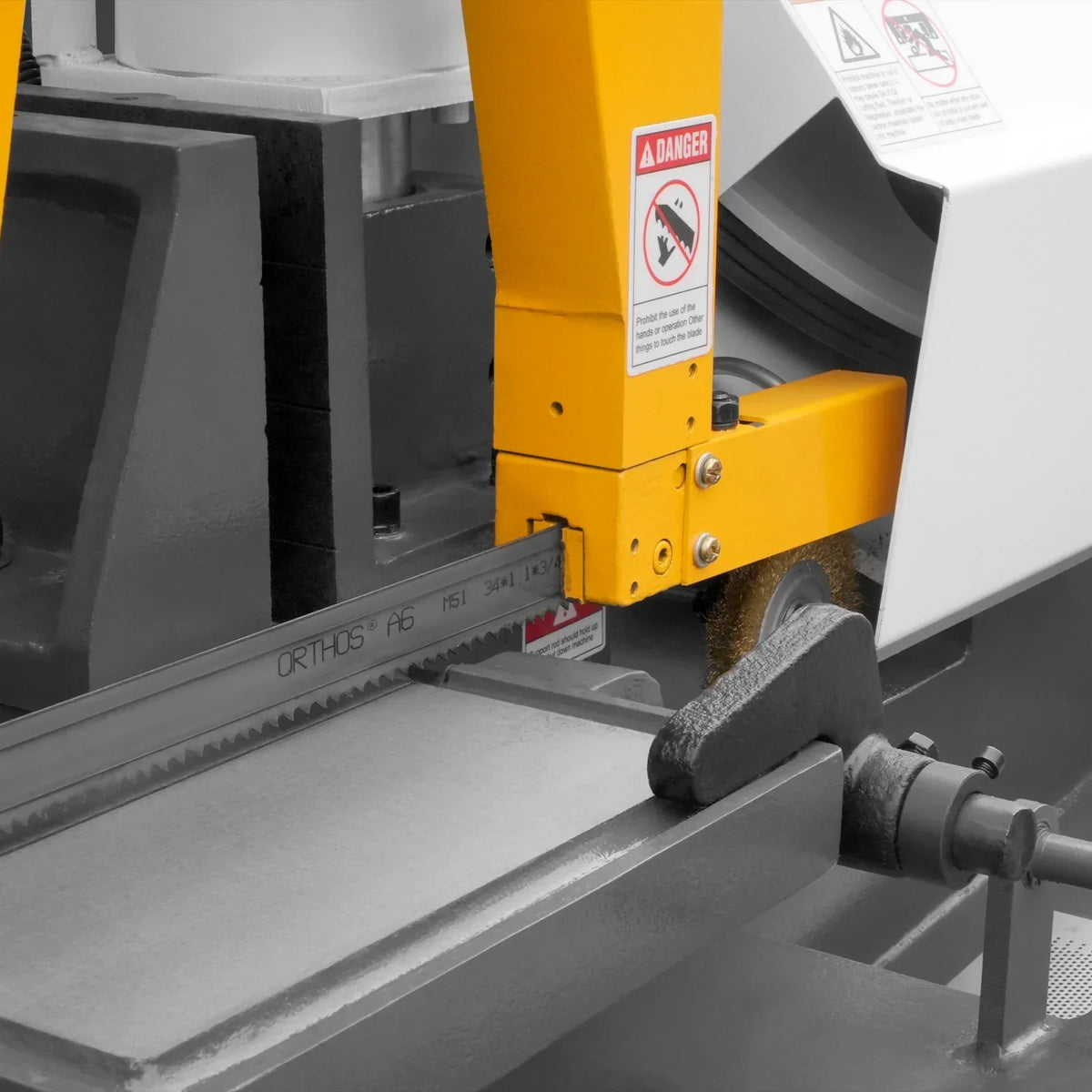 13" Double Column Horizontal Metal Cutting Band Saw | Hydraulic Feed | 2‑Speed | 2.2/2.8kW Industrial Metal Saw for Fabrication, Steel, Alloy, Carbon Steel GH4235